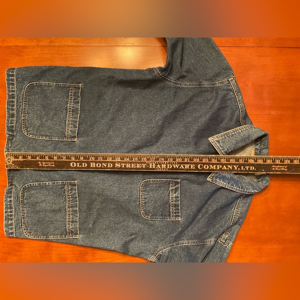 Liz Claiborne Denim Barn Coat - Picture 9 of 11
